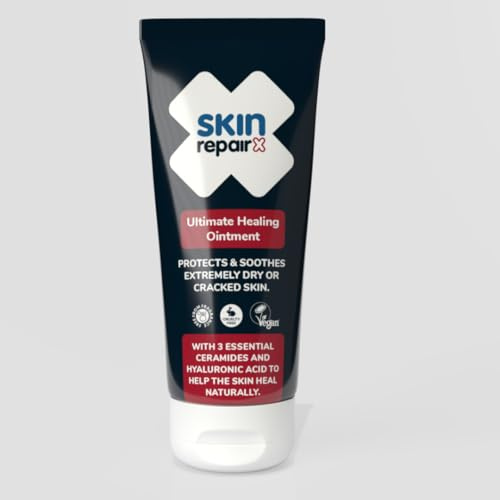 Ultimate Healing Ointment 100ml – Advanced Skin Barrier Repair for Very Dry, Cracked & Chafed Skin – With 3 Essential Ceramides, Hyaluronic Acid & Petrolatum – Face, Lips & Body – Fragrance-free
