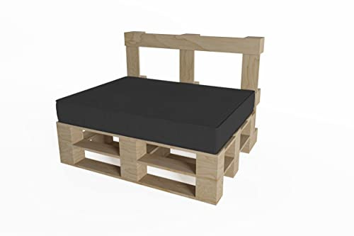 chilly pilley Cuscini Per Mobili In Pallet Con Cuciture A Listello Cuscini Sfoderabili Con Cerniera Lampo Lavabili Per Interni Ed Esterni Seduta In Schiuma Fredda Schienale Di Fiocchi Di Schiuma