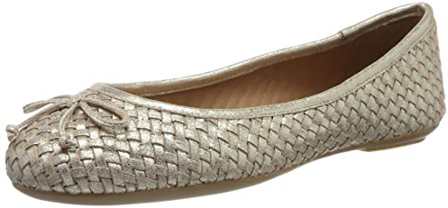 Geox D Palmaria, Ballerine Donna, Oro (Lt Gold), 37 EU