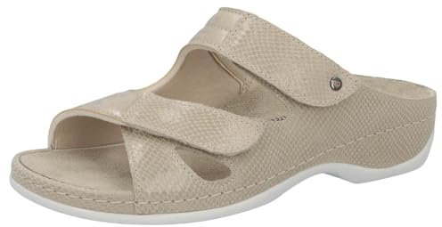 Berkemann Damen Janna Hausschuh, beige/Shiny, 41.5 EU