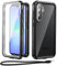 Beeasy For Samsung Galaxy A36 5G Case Waterproof IP68, Military Grade Shockproof Dustproof 360 Full Body Sealed Tough Heavy Duty Protective Cover Built in Screen Protector For Galaxy A36, Black