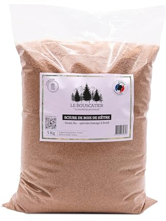 Sachet de Sciure 100% Hêtre pour Fumage à Froid – Qualité Premium – 5 kg – Saveur Intense et Authentique