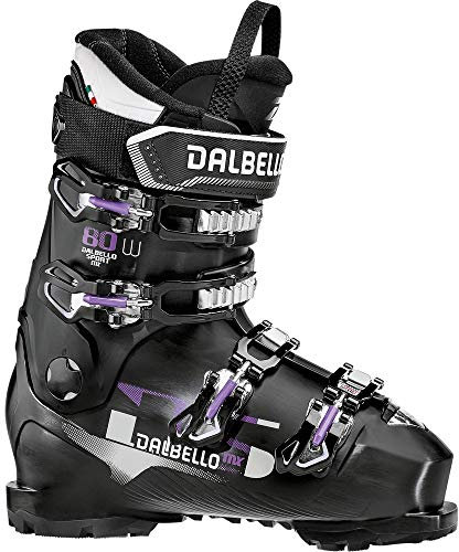 Dalbello Damen DS MX 80 W LS Skischuhe, Black/Black, 36