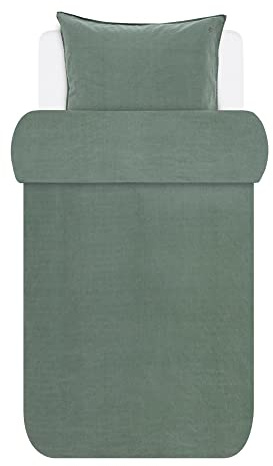 Marc O Polo Bettwäsche Senja Green 1 Bettbezug 155 x 220 cm + 1 Kissenbezug 80 x 80 cm