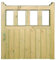 Quorn Single Timber Garden Gate 750mm GAP x 900mm High Wooden QU01