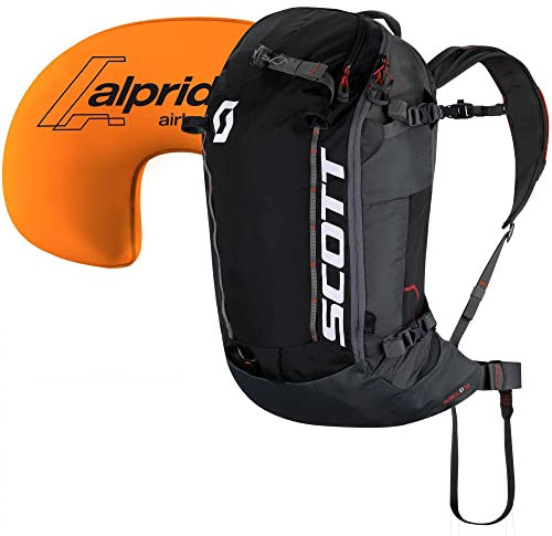 Scott Patrol E1 22 Backpack KIt Grau-Schwarz, Lawinenrucksack, Größe Short - Farbe Black - Grey