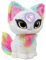 My Fuzzy Friends - Magic Whisper Luna Blanco, Juguete Interactivo de Peluche con Sonidos, te responde y susurra, niños y niñas Desde 4 años, Famosa (MYG00202)