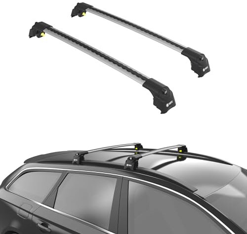 TURTLE kompatibel mit Seat Tarraco 2019-2024 Air2 Dachträger | GRAU