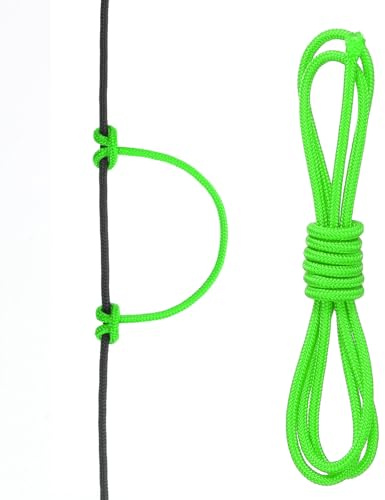 PATIKIL 2 FT Arco D Loop Corda Rilascio Materiale Nock Filo Anello Verde