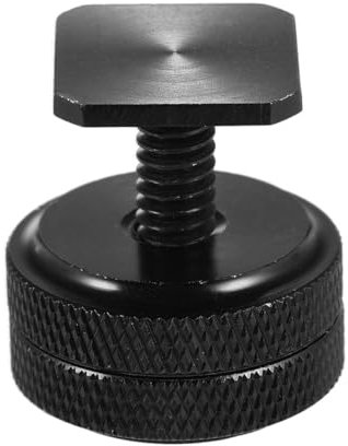 Support de sabot de flash – Adaptateur double vis 1/4 pour caméra d'action | Adaptateur métallique pour appareil photo | Convertisseur Hot Shoe compatible avec filetage pour trépied pour moniteur de
