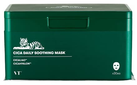 VТ Cosmetics - Cica Daily Soothing Mask, 30 pcs. - moisturizing and soothing sheet masks