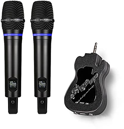 Trådlös Bluetooth Karaoke Mikrofon Uppladdningsbar UHF Trådlös Bluetooth-mikrofon Live Broadcasting Mikrofoner Professionell Dynamisk Handhållen Mic Phone Laptop Karaoke Microfono mikrofon