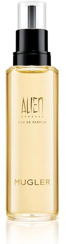 MUGLER Alien Goddess Eau de Parfum Refill, Damparfym, blommig, amberliknande och träig, Gudomlig doft, 100 ml