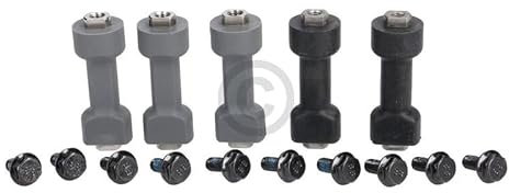 LUTH Premium Profi Parts Kompatibel mit Ecovacs Stoßdämpfer Set 201-2201-0938 für Mähroboter