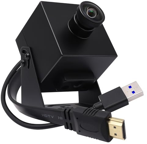 Svpro HDMI 4K USB3.0 Webcam 60 FPS gran angular USB Cámara 120 grados Streaming 4K 60 FPS H.264 Ordenador Externo Cámara de TV