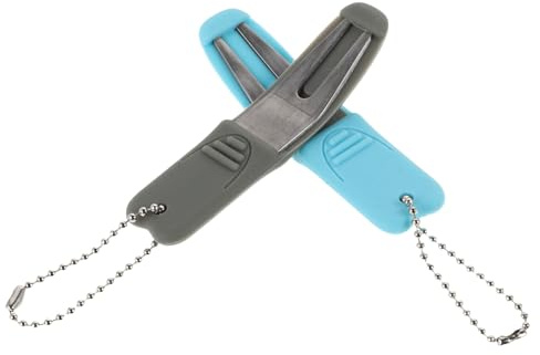 Mikinona 2 Pezzi Forchette per Riparazione Zolle da Golf Portatile con Marcatore Palline Strumenti Ergonomici per Ripristino Erba Accessori Golf Leggeri Blu e Grigio