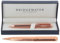 Bridgewater Pen Company Executive Ball Point Pen Collection, Boxed & Sleeved (Warwick, Rose Gold)