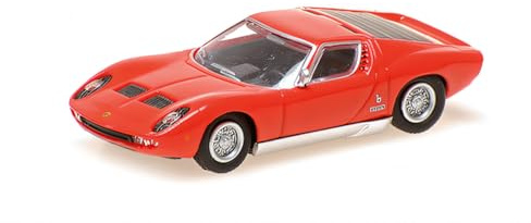 Minichamps 870103020 - Lamborghin. Miur. Red 1966 - Scala 1/87 - Auto in Miniatura da Collezione