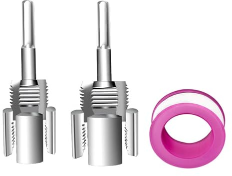 YiNLuax Water Pipe Internal Thread Opener Tapered Pipe Thread Tap Water Pipe Thread Opener for PVC Pipe