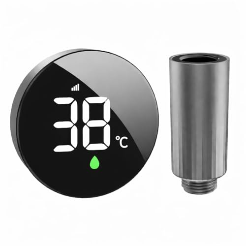 Longriver MX08 Drahtloser Duschtemperaturmonitor mit Wasserdichtem