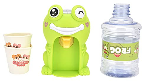 DAN&DRE Mini Water Dispenser, Cute Simulation Cartoon Kitchen Toy for Kids, Home Kitchen (#1)