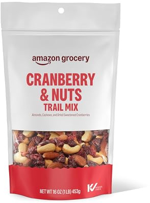 Amazon Grocery, Cranberry & Nuts, Trail Mix, 16 Oz (Previously Happy Belly, Packaging May Vary)
