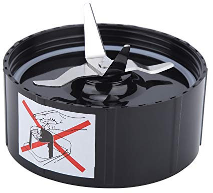 Extraktionsklinge, 250W Kreuz- und flache Extraktionsklinge Ersatz-Entsafter Zubehör Teile Entsafterhalter Klingenmischer Fit für Magic Bullet(cross knife shape)