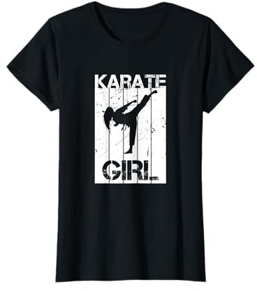 Mädchen Karate Anzug Karate Uniform Kampfkunst T-Shirt