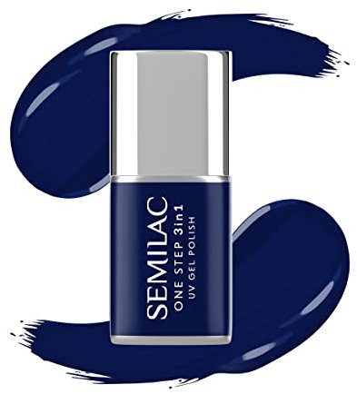 Semilac One Step Hybrid 3in1 UV Nagellack S125 Light Dusty Grey 7ml