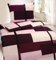 MB Warenhandel24 Bettwäsche Winter Biber 100% Baumwolle Feinbiber 135x200 + 80x80 cm 2-4 TLG teilig mit Reißverschluss (Aubergine, 2X ca. 135x200 cm 2X ca. 80x80 cm)