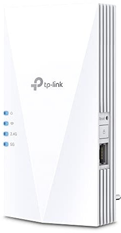 TP-Link RE1500X Wi-Fi 6 WLAN Verstärker Repeater AX1500, Dualband, Gigabit Port, MU-MIMO, empfohlen mit WiFi 6 Router