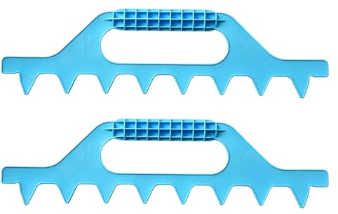 Dcfbkl Lot de 2 râteaux d'espacement de cadre essentiels pour apiculteurs - Outil d'apiculteur pour apiculteurs - Mesures précises