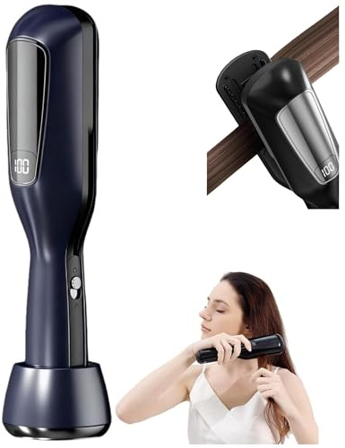 Questo tagliacapelli è dotato di tecnologia a ioni negativi e ricarica USB per una rifinitura precisa delle doppie punte e dei capelli danneggiati (blu)