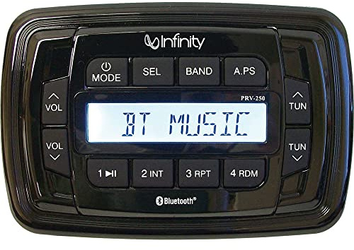 Infinity INF-PRV250 AM/FM/Bluetooth Multimedia Receiver - Receiver Only