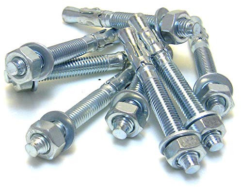 20 Stk. Schwerlastanker Schwerlastdübel Keilanker Bolzenanker verzinkt (M10 x 90)