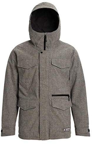 Burton Chaqueta De Snowboard, Hombre, Bog Heather, Talla XS