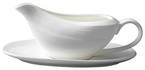 Cabilock 1set Sauce Boat Handle Reusable Dipping Dish for Gravy Condiments and Salad Dressings Elegant Tableware for Home and Restaurant Use