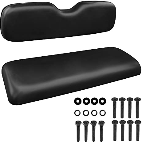 ZOOMYIN Upgraded Universal Replacement Cushion For Golf Cart Rear Seat, Golf Cart Back Flip Seat Cushion Fits For Most of EZGO, Club Car, YAMAHA Carts