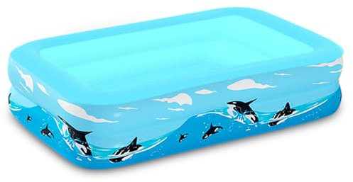 Planschbecken für Kinder,Aufblasbares Planschbecken,Swimmingpool,Schwimmbecken,Aufblasbarer Pool,Aufblasbarer Kinderpool,Kleiner Pool für Kinder,Babypool,Tragbare Badewanne