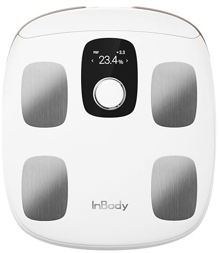 InBody Dial H30 - Bilancia intelligente con BMI, grasso corporeo, massa muscolare, con app, dispositivo di misurazione del grasso corporeo