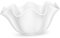 ABOOFAN Wave Bowl Ceramic Serving Dishes Decorative Fruit Bowl Flower Shape Salad Bowls Vintage Ruffle Soup Bowl Deep Dessert Bowl for Soy Sauce Appetizer Rice 880ml