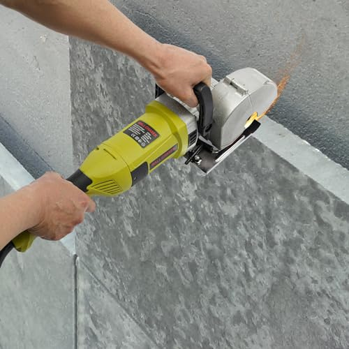 Máquina ranuradora de hormigón, fresa de pared, 6500 rpm, 4000 W, máquina de corte de ranura de pared, cortador de hormigón para ladrillo, granito, mármol, hormigón, cortador de incienso, cortador de