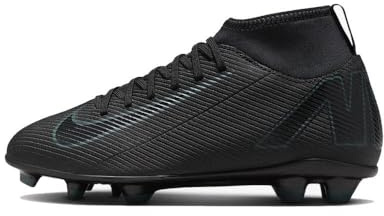 Nike Unisex Kinder Superfly 10 Club Fg/Mg Laufschuh, Black Black Deep Jungle, 33.5 EU