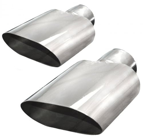 Stainless Works 781250 Big Oval Tips - 35 Degree Angle Cut