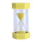 TOPINCN Reloj De Arena 3/10/20/30/60 Minutos – Creativo Reloj De Arena Cristal Reloj De Arena Minutos Temporizador Clock Hogar Oficina Decoración Regalo (Amarillo 3 Mins)