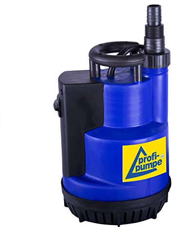 Pompe submersible Clean Star 750 - Pompe à sillons de jardin - Pompe de cave longue durée - Pompe à eau aspirante plate - Pompe à puits pour réservoir de pluie