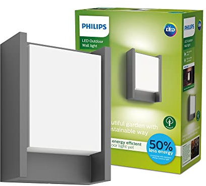 Philips Lighting 929003265901 Applique, Aluminium, 3.8 W, Anthracite