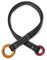 Rückholbarer Anker, 90CM Outdoor Klettern Baum Klettern Draht Lanyard Anker Loop Belt mit zwei hängenden Ringe für Garten Arbeit Baum Baumpfleger Reibung Saver Loop Belt Sling Baumpfleger Ausrüstung