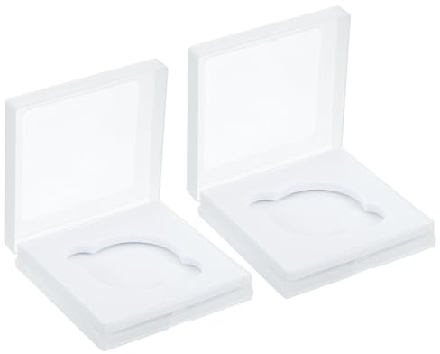 PATIKIL 49mm Custodia per Filtro Obiettivo, 2pz Custodia Portatile per Filtro Fotocamera Plastica Resistente Acqua Antipolvere per Conservare Filtri Fotografici