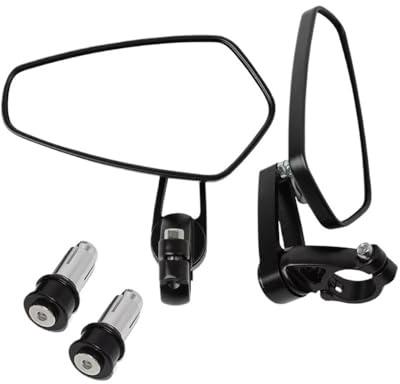 Rétroviseur Moto Rétroviseurs De Moto, Bout De Barre, Guidon, Rétroviseur Latéral pour Yama&ha MT07 MT125 900 Tracer